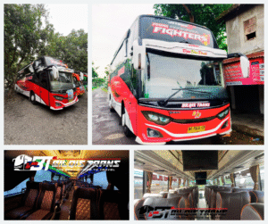 sewa bus pariwisata 60 seat