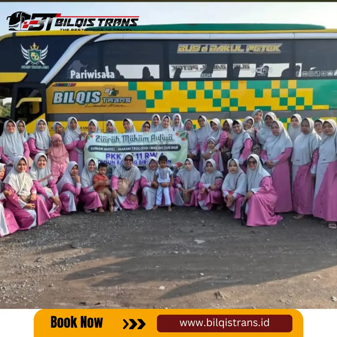sewa bus ziarah wali